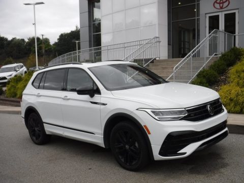 Pure White Volkswagen Tiguan SE R-Line 4Motion Black Edition.  Click to enlarge.