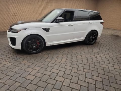Fuji White Land Rover Range Rover Sport SVR Carbon Edition.  Click to enlarge.