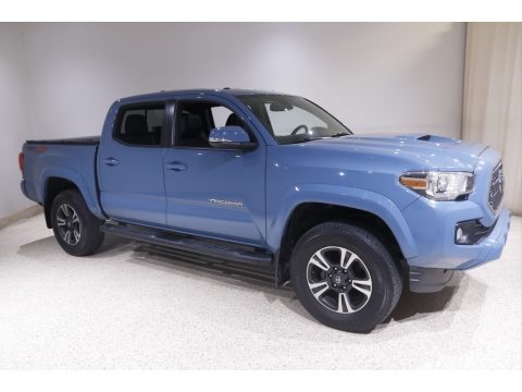 Cavalry Blue Toyota Tacoma TRD Sport Double Cab 4x4. Click to enlarge. Cavalry Blue Toyota Tacoma TRD Sport Double Cab 4x4. Click to enlarge.