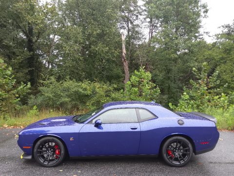 Indigo Blue Dodge Challenger R/T Scat Pack Dynamics Package.  Click to enlarge.