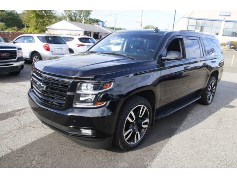 Black Chevrolet Suburban Premier 4WD.  Click to enlarge.