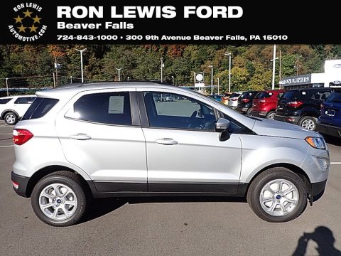 Moondust Silver Metallic Ford EcoSport SE 4WD.  Click to enlarge.