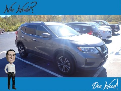 Gun Metallic Nissan Rogue SV AWD. Click to enlarge. Gun Metallic Nissan Rogue SV AWD. Click to enlarge.