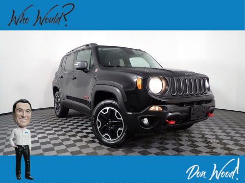 Black Jeep Renegade Trailhawk 4x4. Click to enlarge. Black Jeep Renegade Trailhawk 4x4. Click to enlarge.