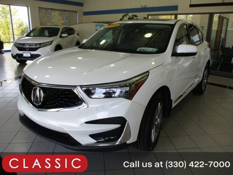 Platinum White Pearl Acura RDX Advance AWD.  Click to enlarge.