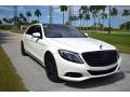 Front 3/4 View of 2016 Mercedes-Benz S Mercedes-Maybach S600 Sedan #8