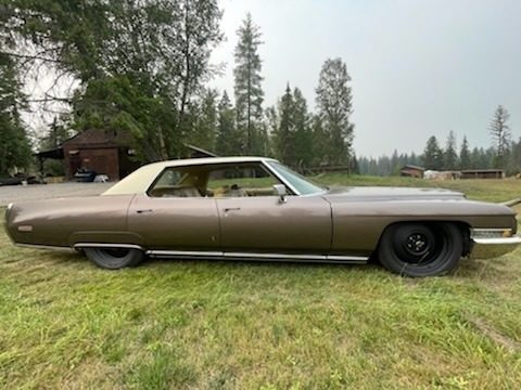 Desert Beige Cadillac DeVille Coupe.  Click to enlarge.