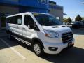 Front 3/4 View of 2020 Ford Transit Passenger Wagon XLT 350 LR Extended #3