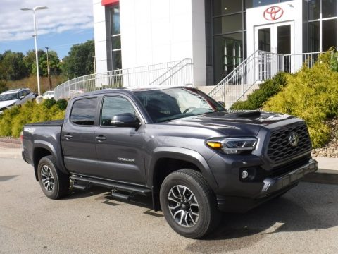 Magnetic Gray Metallic Toyota Tacoma TRD Sport Double Cab 4x4.  Click to enlarge.