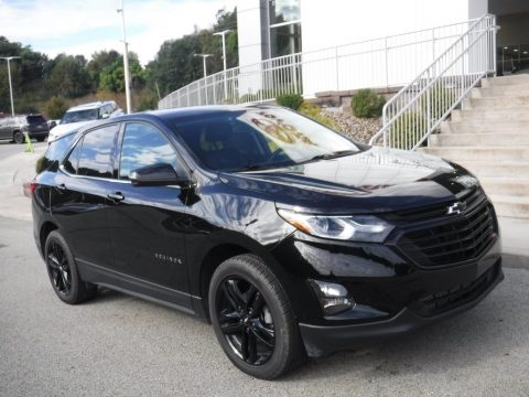 Mosaic Black Metallic Chevrolet Equinox LT AWD.  Click to enlarge.