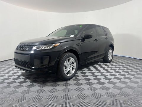 Santorini Black Metallic Land Rover Discovery Sport S R-Dynamic.  Click to enlarge.