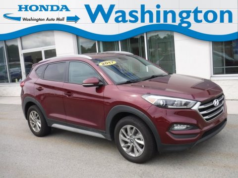 Ruby Wine Hyundai Tucson SE AWD.  Click to enlarge.