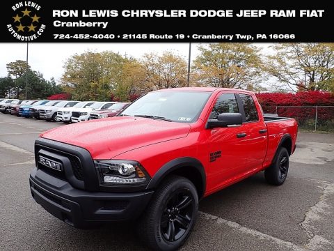 Flame Red Ram 1500 Classic Quad Cab 4x4.  Click to enlarge.