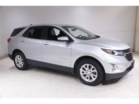 Silver Ice Metallic Chevrolet Equinox LT AWD.  Click to enlarge.