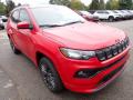 Front 3/4 View of 2022 Jeep Compass Limited (Red) Edition 4x4 #7