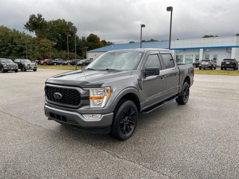 Carbonized Gray Metallic Ford F150 XL SuperCrew 4x4.  Click to enlarge.