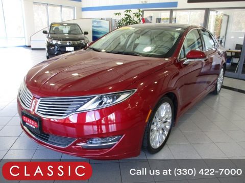 Ruby Red Lincoln MKZ AWD.  Click to enlarge.