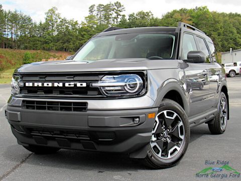 Carbonized Gray Metallic Ford Bronco Sport Outer Banks 4x4.  Click to enlarge.