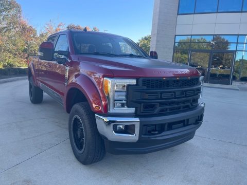 Ruby Red Ford F250 Super Duty Roush Crew Cab 4x4.  Click to enlarge.