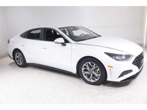 Quartz White Hyundai Sonata SEL.  Click to enlarge.