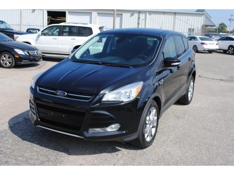 Tuxedo Black Metallic Ford Escape SEL 2.0L EcoBoost 4WD.  Click to enlarge.