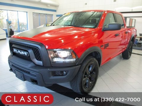 Flame Red Ram 1500 Classic Warlock Crew Cab 4x4. Click to enlarge. Flame Red Ram 1500 Classic Warlock Crew Cab 4x4. Click to enlarge.