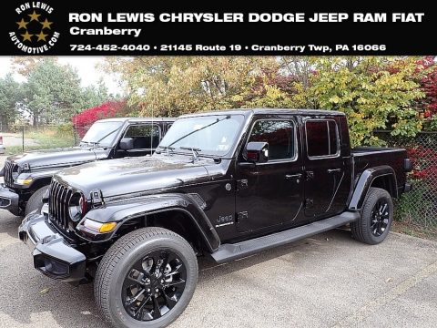 Black Jeep Gladiator High Altitude 4x4.  Click to enlarge.