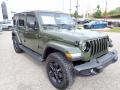Front 3/4 View of 2023 Jeep Wrangler Unlimited Sahara Altitude 4x4 #7