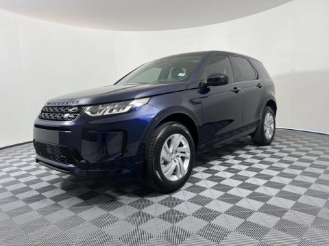 Portofino Blue Metallic Land Rover Discovery Sport S R-Dynamic.  Click to enlarge.