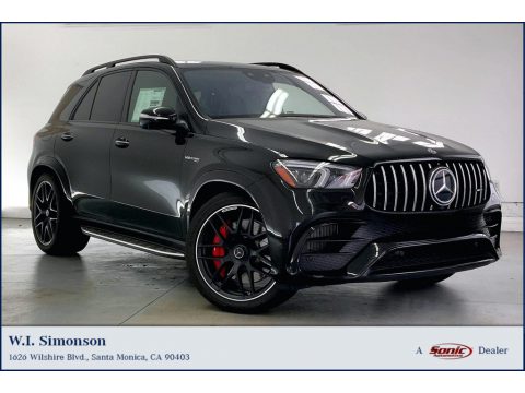 Obsidian Black Metallic Mercedes-Benz GLE 63 S AMG 4Matic.  Click to enlarge.