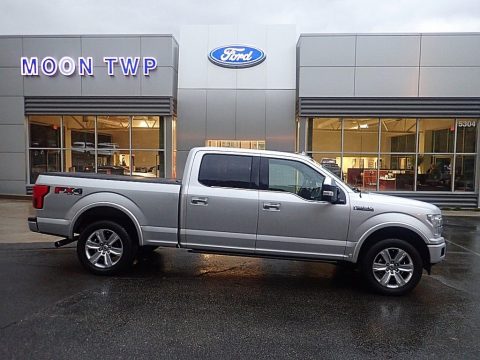 Ingot Silver Ford F150 Platinum SuperCrew 4x4.  Click to enlarge.