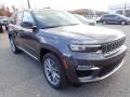 Front 3/4 View of 2022 Jeep Grand Cherokee Summit 4XE Hybrid #7
