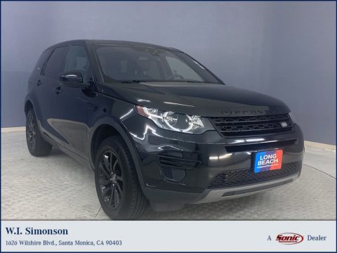 Narvik Black Land Rover Discovery Sport SE.  Click to enlarge.