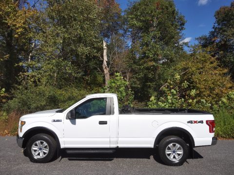 Oxford White Ford F150 XL Regular Cab 4x4.  Click to enlarge.