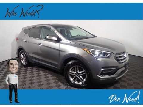 Mineral Gray Hyundai Santa Fe Sport AWD.  Click to enlarge.