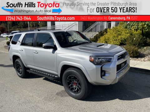 Classic Silver Metallic Toyota 4Runner TRD Off Road Premium 4x4.  Click to enlarge.