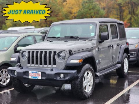 Sting-Gray Jeep Wrangler Unlimited Sport 4x4.  Click to enlarge.