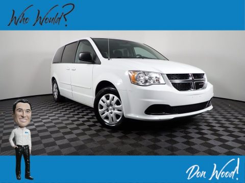 Bright White Dodge Grand Caravan SE.  Click to enlarge.