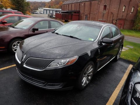 Shadow Black Lincoln MKS AWD.  Click to enlarge.