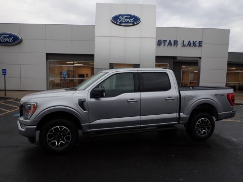 Iconic Silver Metallic Ford F150 XLT SuperCrew 4x4.  Click to enlarge.