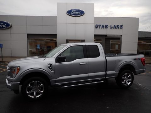 Iconic Silver Metallic Ford F150 XLT SuperCab 4x4.  Click to enlarge.