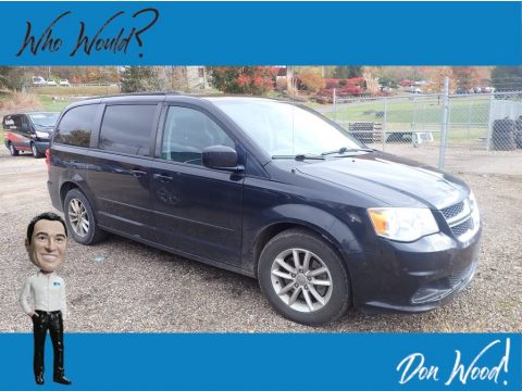 Brilliant Black Crystal Pearl Dodge Grand Caravan SXT.  Click to enlarge.
