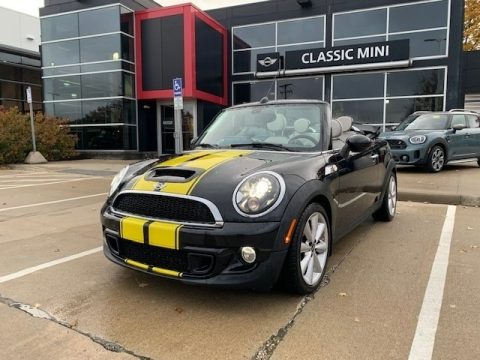 Midnight Black Metallic Mini Convertible Cooper S.  Click to enlarge.