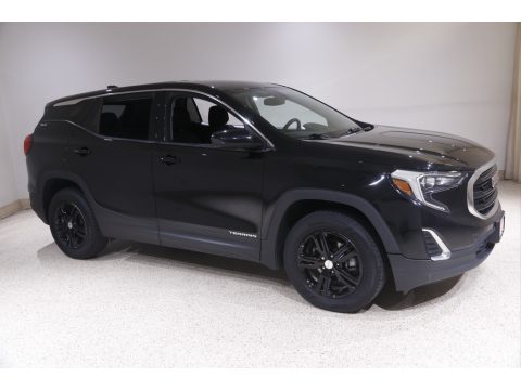 Ebony Twilight Metallic GMC Terrain SLE AWD.  Click to enlarge.