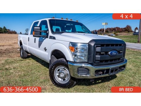 Oxford White Ford F350 Super Duty XLT Crew Cab 4x4.  Click to enlarge.