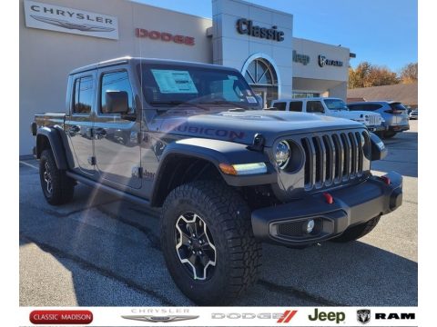 Sting-Gray Jeep Gladiator Rubicon 4x4.  Click to enlarge.
