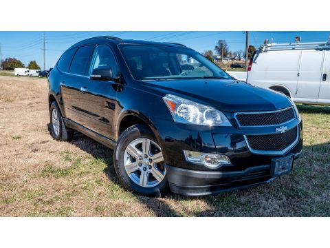 Dark Blue Metallic Chevrolet Traverse LT AWD.  Click to enlarge.