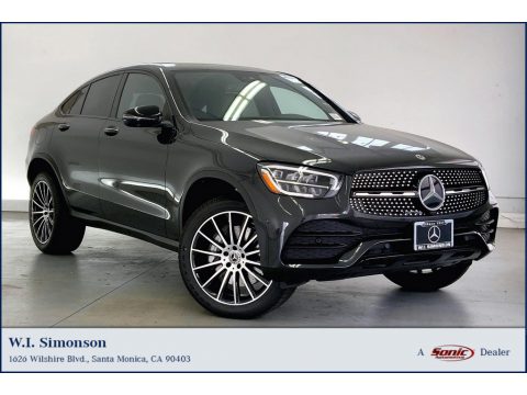 Graphite Gray Metallic Mercedes-Benz GLC 300 4Matic Coupe.  Click to enlarge.