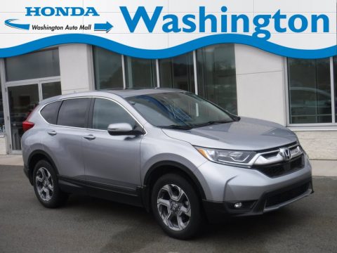 Lunar Silver Metallic Honda CR-V EX AWD.  Click to enlarge. Lunar Silver Metallic Honda CR-V EX AWD.  Click to enlarge.