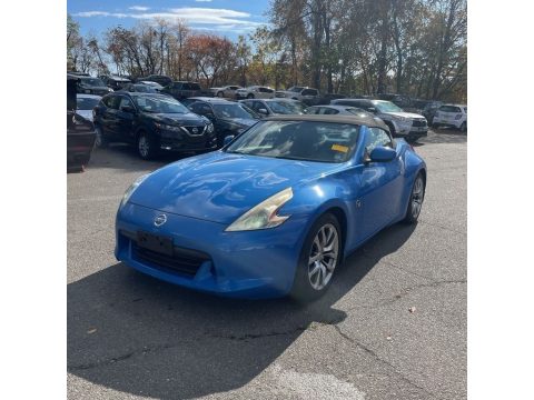 Monterey Blue Nissan 370Z Touring Roadster.  Click to enlarge.